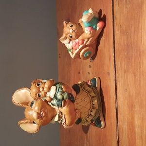 2 Pendelfin figures
